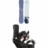 Burton Yeasayer Flying V Snowboard + Lexa Snowboard Bindings - Women's 2024