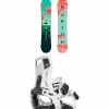 Burton Yeasayer Flying V Snowboard + Nidecker Supermatic Snowboard Bindings - Women's 2025