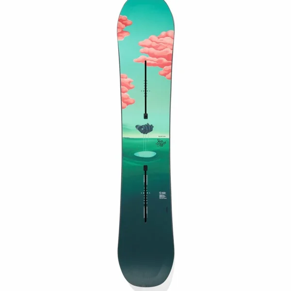 Burton Yeasayer Snowboard + Lexa EST Snowboard Bindings + Limelight Boa Snowboard Boots - Women's 2025