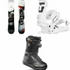 CAPiTA Birds Of A Feather Snowboard + Union Trilogy Classic Snowboard Bindings + thirtytwo STW Double Boa Snowboard Boots - Women's 2025
