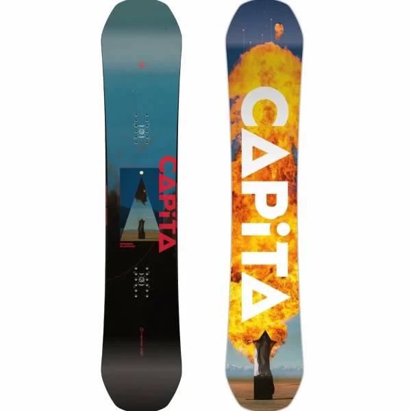 CAPiTA Defenders Of Awesome Snowboard + Union Ultra Snowboard Bindings 2025