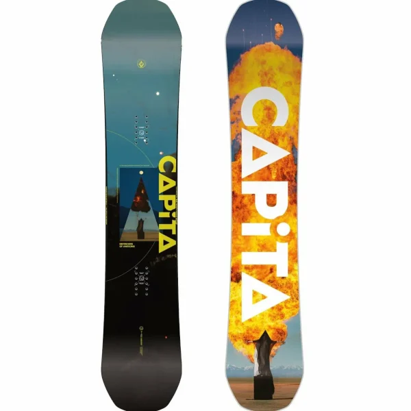 CAPiTA Defenders Of Awesome Snowboard + Union Ultra Snowboard Bindings 2025