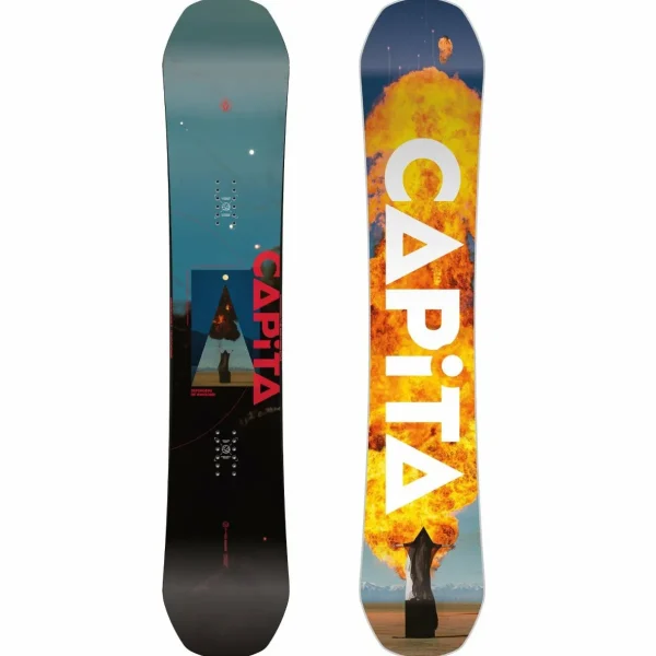 CAPiTA Defenders Of Awesome Snowboard + Union Ultra Snowboard Bindings 2025