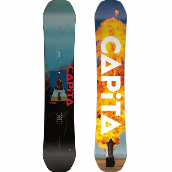 CAPiTA Defenders Of Awesome Snowboard + Union Ultra Snowboard Bindings 2025