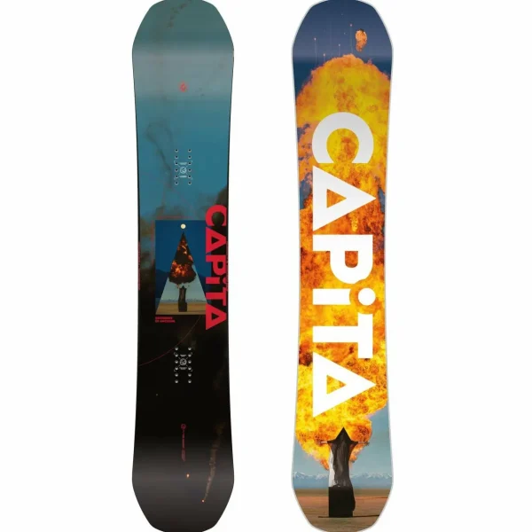 CAPiTA Defenders Of Awesome Snowboard + Union Ultra Snowboard Bindings 2025