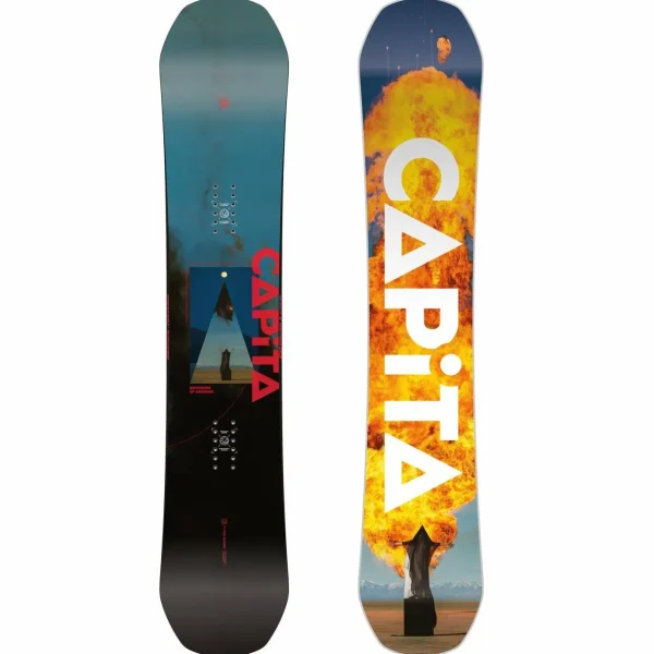 CAPiTA Defenders Of Awesome Snowboard + Union Ultra Snowboard Bindings 2025