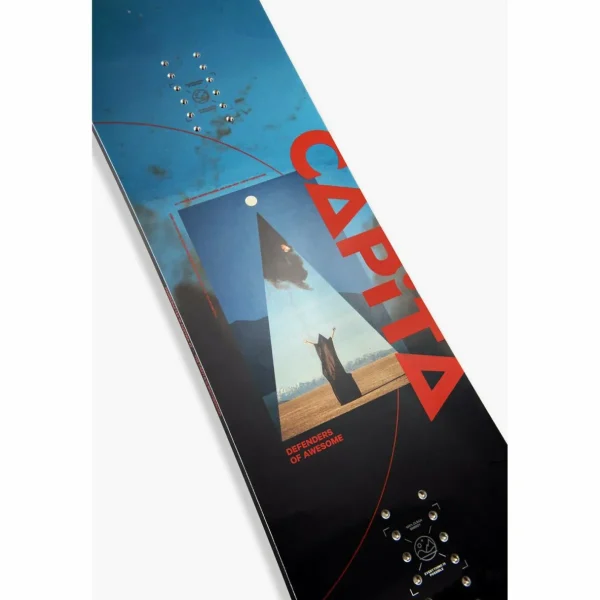 CAPiTA Defenders Of Awesome Snowboard + Union Ultra Snowboard Bindings 2025