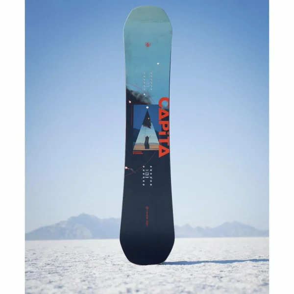 CAPiTA Defenders Of Awesome Snowboard + Union Ultra Snowboard Bindings 2025