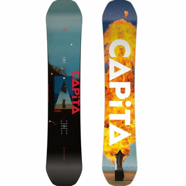 CAPiTA Defenders Of Awesome Snowboard + Union Ultra Snowboard Bindings 2025