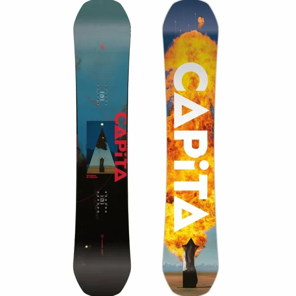 CAPiTA Defenders Of Awesome Snowboard + Union Ultra Snowboard Bindings 2025