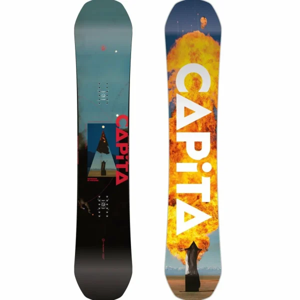 CAPiTA Defenders Of Awesome Snowboard + Union Ultra Snowboard Bindings 2025