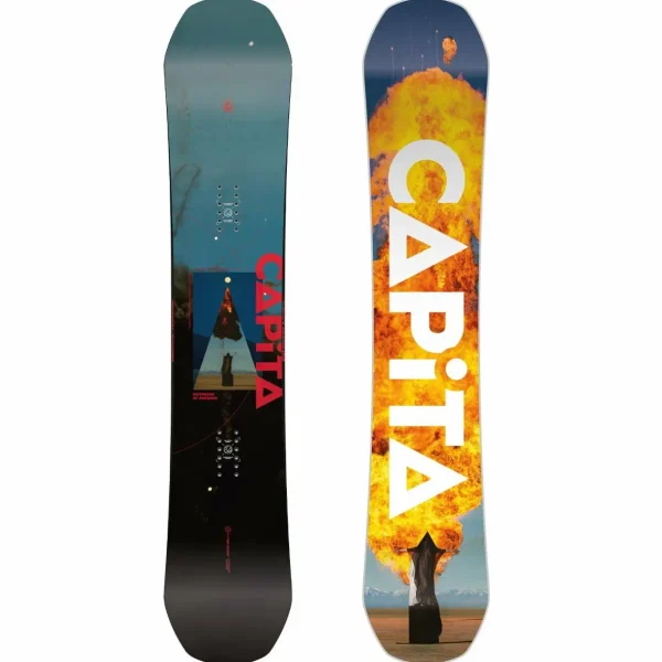 CAPiTA Defenders Of Awesome Snowboard + Union Ultra Snowboard Bindings 2025