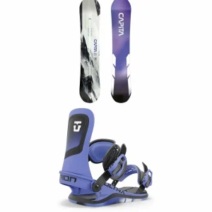 CAPiTA Mercury Snowboard + Union Ultra Snowboard Bindings - Women's 2025