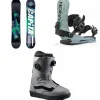 CAPiTA Outerspace Living Snowboard + Union STR Snowboard Bindings + Vans Aura Pro Snowboard Boots 2025