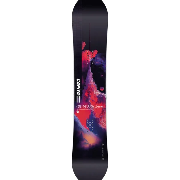 CAPiTA Outerspace Living Snowboard + Union STR Snowboard Bindings 2025
