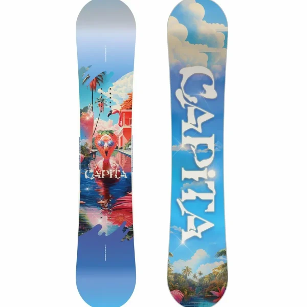 CAPiTA Space Metal Fantasy Snowboard + Union Trilogy Classic Snowboard Bindings - Women's 2025