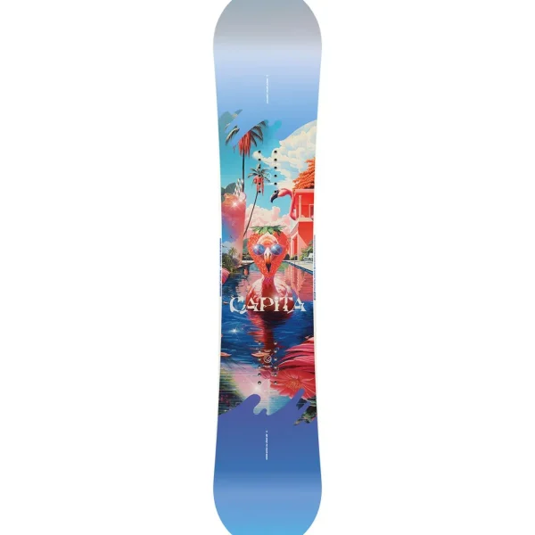 CAPiTA Space Metal Fantasy Snowboard + Union Trilogy Classic Snowboard Bindings - Women's 2025