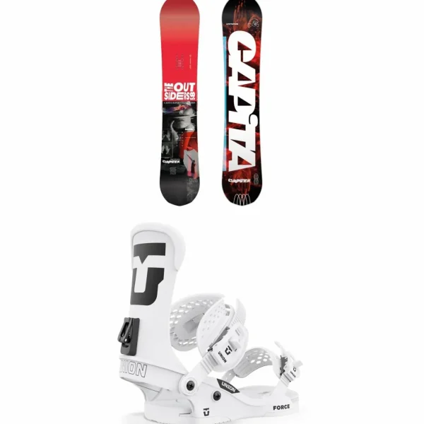 CAPiTA The Outsiders Snowboard + Union Force Classic Snowboard Bindings 2025