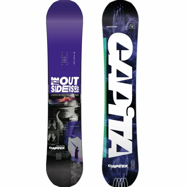 CAPiTA The Outsiders Snowboard + Union Force Snowboard Bindings 2025