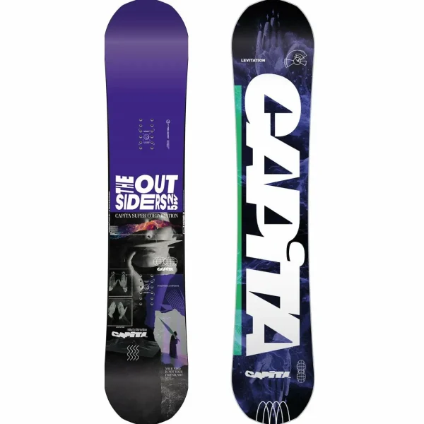 CAPiTA The Outsiders Snowboard + Union Force Snowboard Bindings 2025