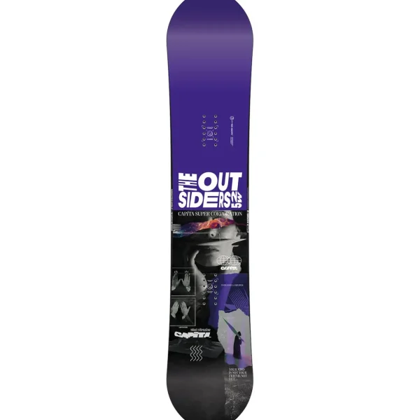 CAPiTA The Outsiders Snowboard + Union Force Snowboard Bindings 2025