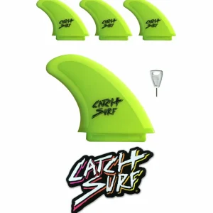 Catch Surf Hi-Performance Safety-Edge Quad Fin Set