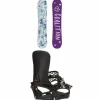 Coalition Snow Queen Bee Snowboard + Season Universal Snowboard Bindings - Women's 2025