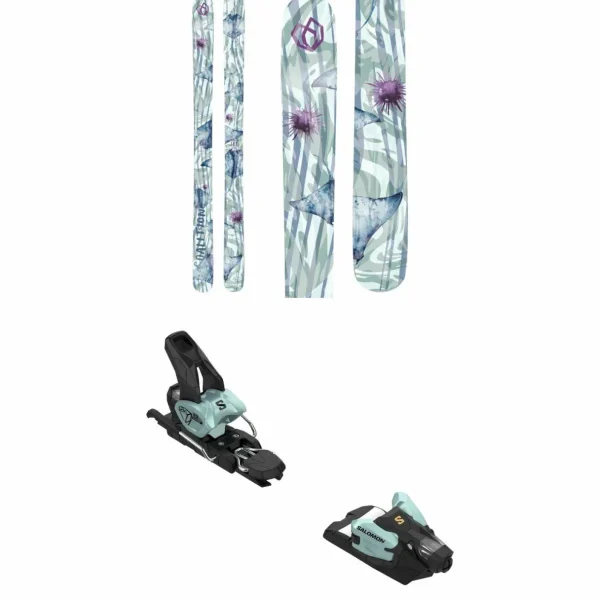 Coalition Snow SOS Skis - Women's + Salomon Strive 12 GW Ski Bindings 2025