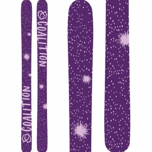 Coalition Snow SOS Skis - Women's + Salomon Strive 12 GW Ski Bindings 2025