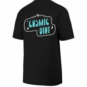 Women Cosmic Dirt Galaxy Short Sleeve Tech Tee