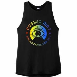 Women Cosmic Dirt Pride Edition Singletrack For All Tech Tank