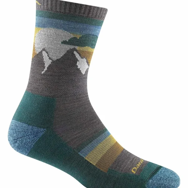 Women Darn Tough Sunset Ledge Micro Lightweight Cushion Crew Socks - Women's