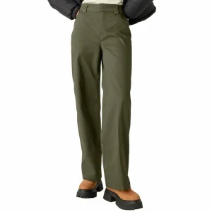 Women Dickies Wide Leg Work Pants - Women's