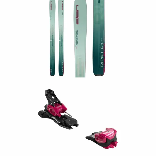 Elan Ripstick 100 Skis - Women's + x Tyrolia Attack 14 MN Ski Bindings 2025