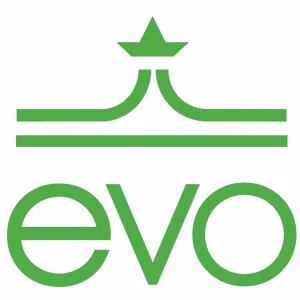 evo 4.5" Die Cut Sticker