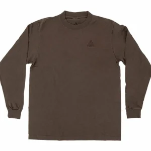 Women evo x NST Embroidered Pigment Dyed Long-Sleeve T-Shirt - Unisex