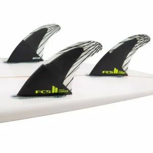 FCS II Carver PC Carbon Large Tri Fin Set
