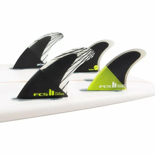 FCS II Carver PC Carbon Large Tri Fin Set