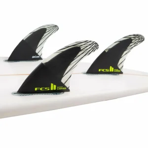 FCS II Carver PC Carbon Medium Tri Fin Set