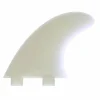 FCS M3 Natural Glass Flex Tri Fin Set