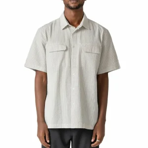 Former Broadcast Seersucker Short-Sleeve Shirt - Men's