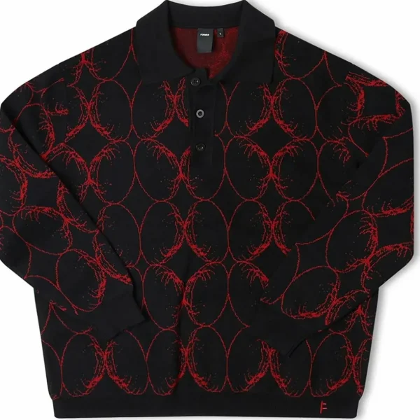 Former Coil Knit Long-Sleeve Polo - Men's