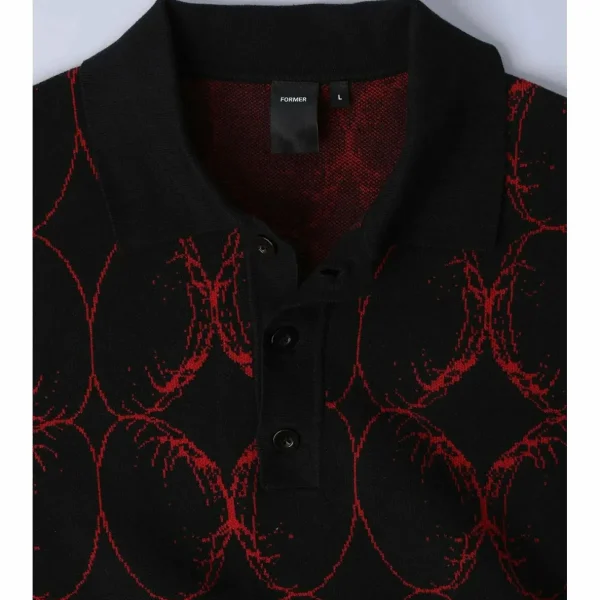 Former Coil Knit Long-Sleeve Polo - Men's