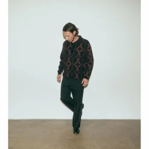 Former Coil Knit Long-Sleeve Polo - Men's