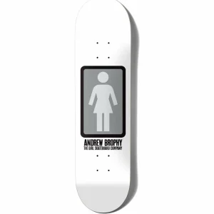 Girl Brophy OG Black White 8.6 Skateboard Deck