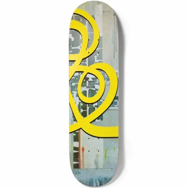 Girl Gass Jenkins 30 Swirls 8.5 Skateboard Deck