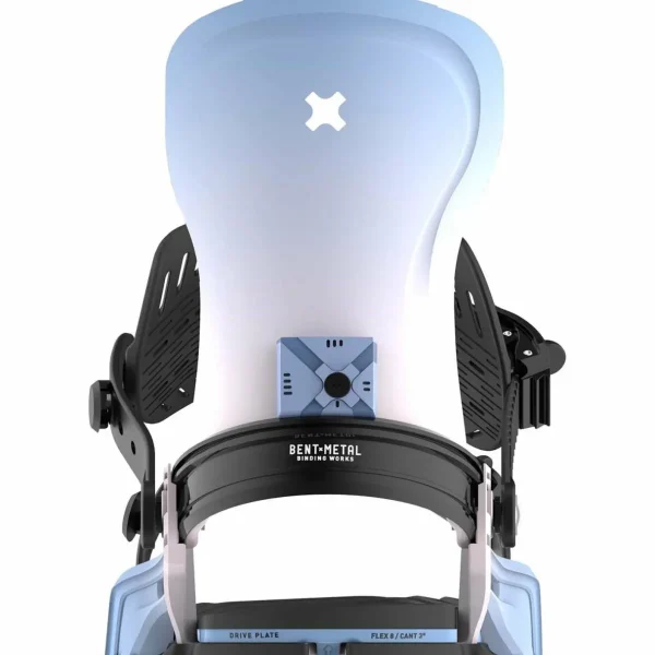 GNU Asym Ladies Choice C2X Snowboard + Bent Metal Forte Snowboard Bindings - Women's 2025