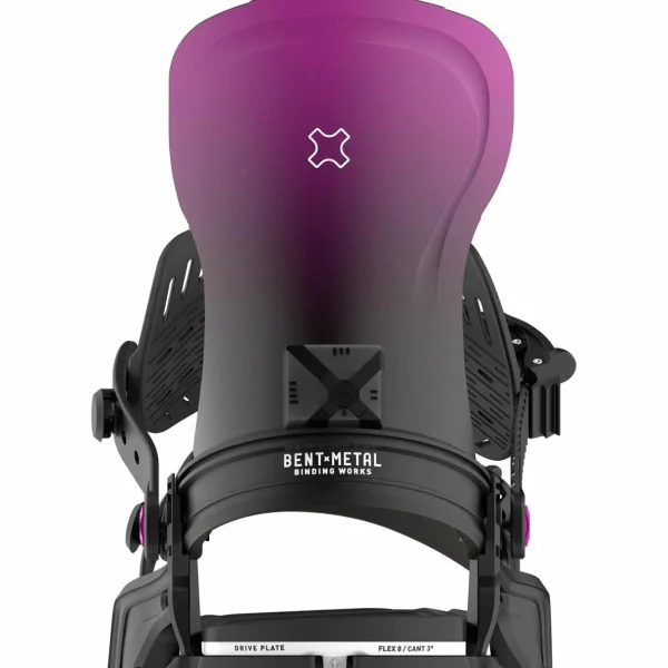 GNU Asym Ladies Choice C2X Snowboard + Bent Metal Forte Snowboard Bindings - Women's 2025