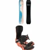 GNU Barrett C3 Snowboard + Bent Metal Stylist Snowboard Bindings - Women's 2025