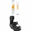GNU B-Nice BTX Snowboard + Bent Metal Stylist Snowboard Bindings - Women's 2025